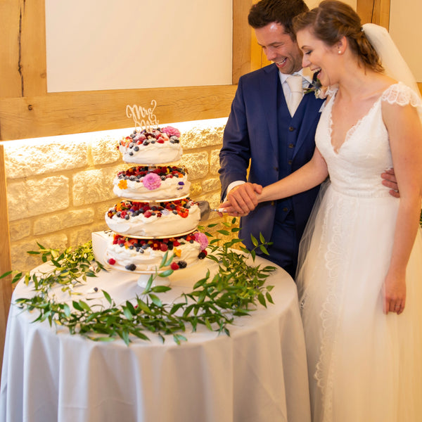 Pavlova Wedding Cake - Mickleton Hills Farm