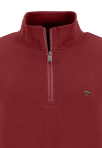 Fynch-Hatton 1/4 Zip Sweatshirt Winter Red