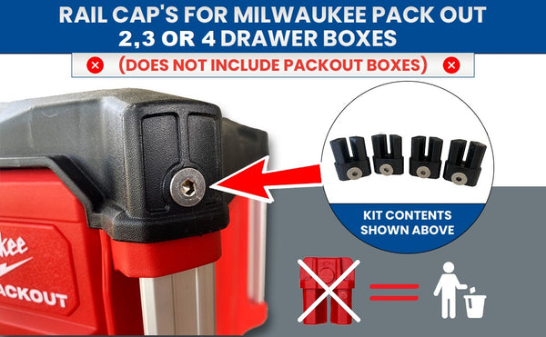 Milwaukee Packout Collapsing Side Table 