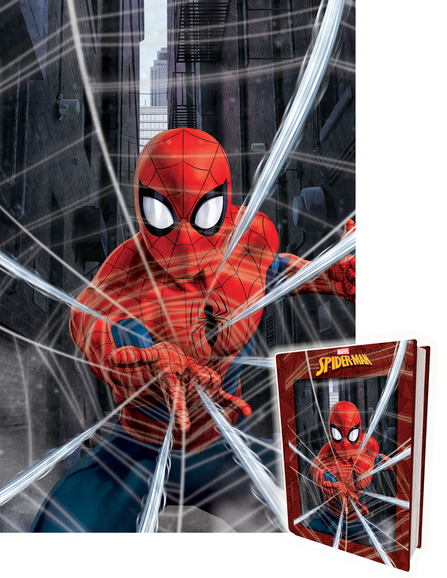 Puzzlr Spiderman Marvel 3D Jigsaw Puzzle 32552 500PC 24x18