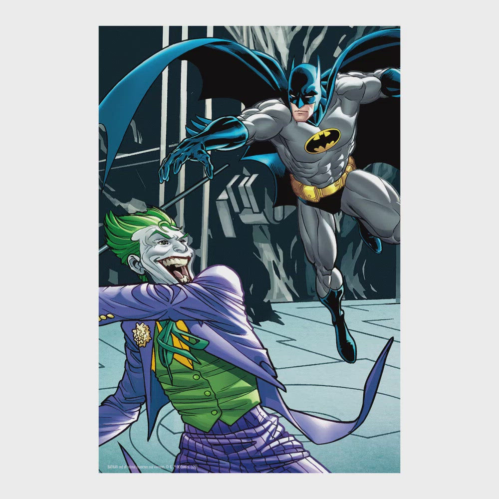 Puzzlr Batman VS Joker DC Comics 3D Jigsaw Puzzle 33002 300pc 18x12