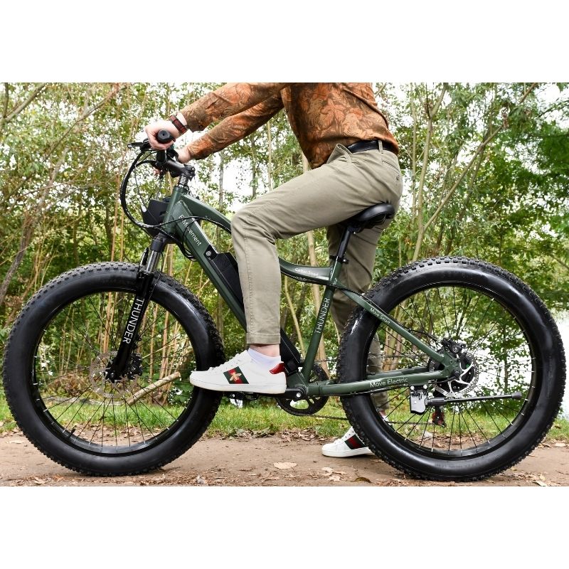 thunder electric folding mountain bike