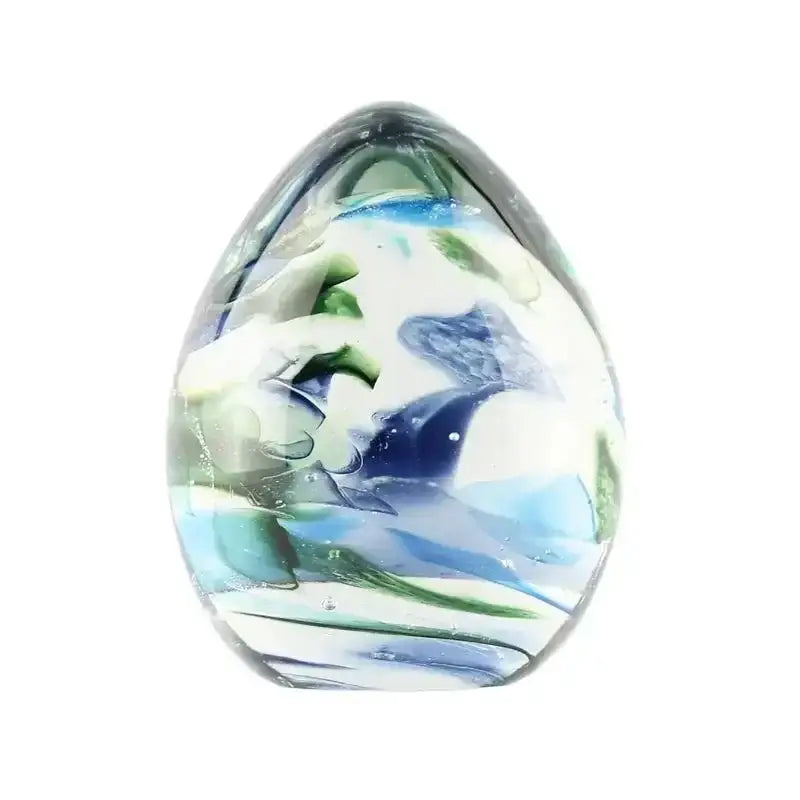 ガラス位牌 「oeuf」 ひなた ブルー