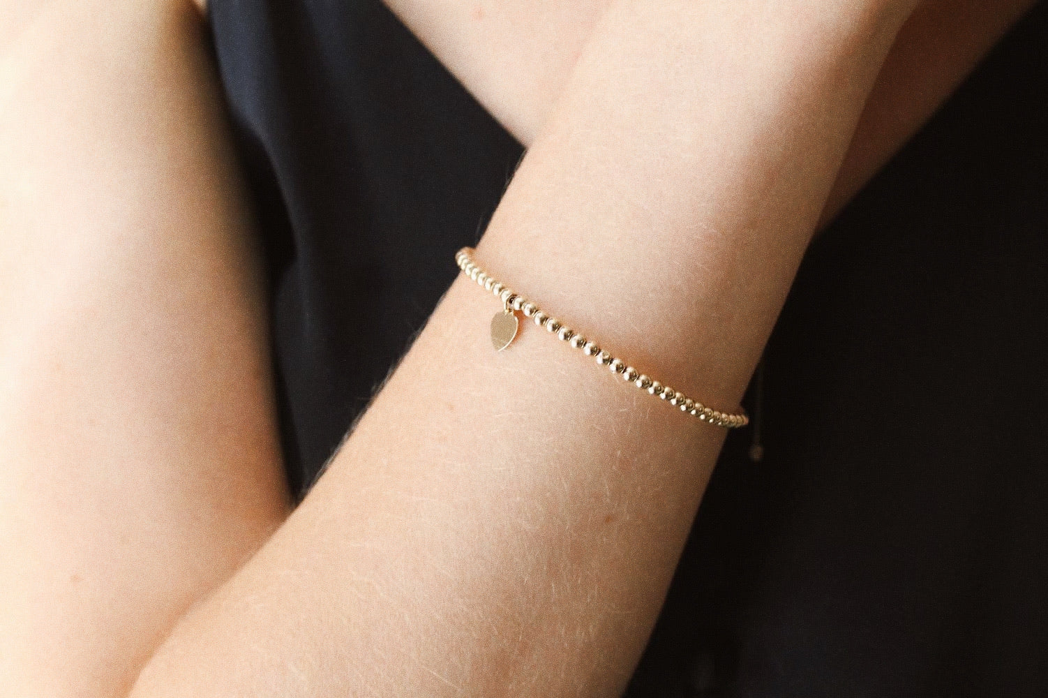 Golden Heart Bracelet