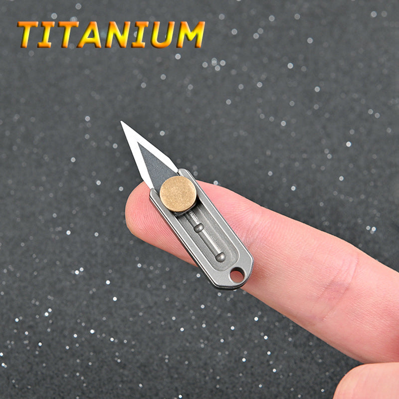 Titanium Mini Keychain