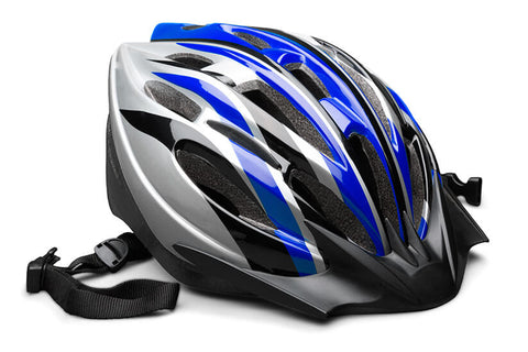 A bicycle helmet