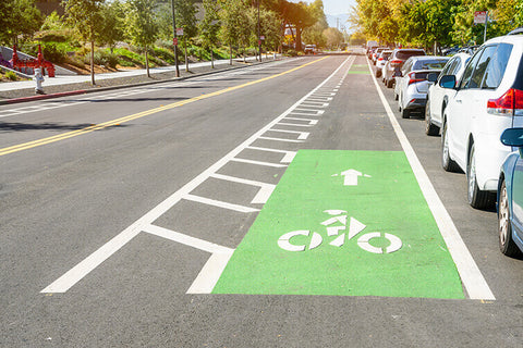 Proper use of bike lanes and traffic lanes for the safety of all road users