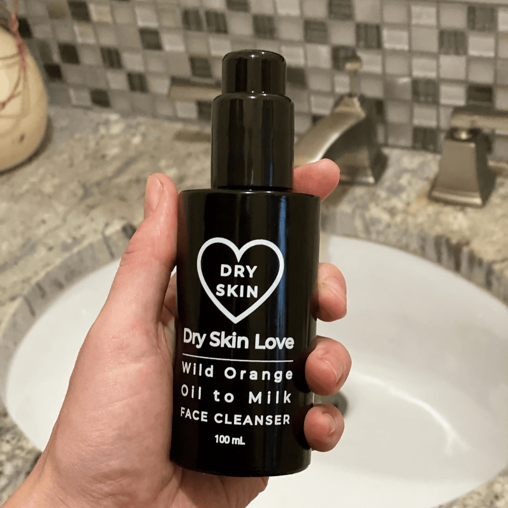 Best Oil Cleanser for Dry Skin - Wild Orange Oil to Milk Face Cleanser