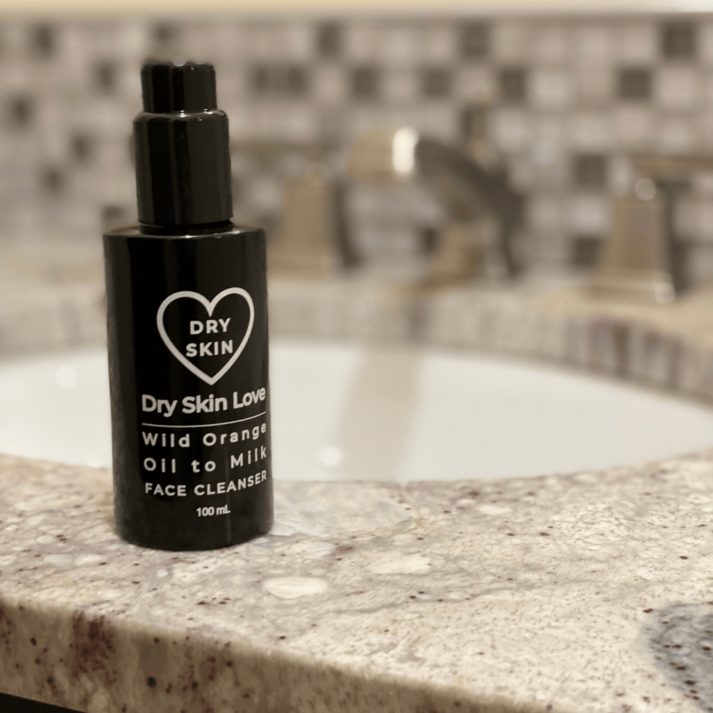 Best Oil Cleanser for Dry Skin - Wild Orange Oil to Milk Face Cleanser