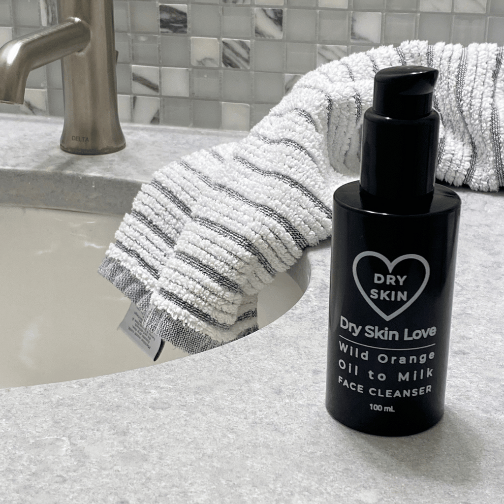 Best Oil Cleanser for Dry Skin is Wild Orange Oil Cleanser