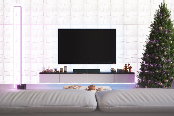 peel and stick 3d wall panel for living room