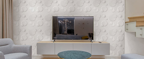 Bubble Textured 3D Panels for living room