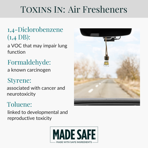 Ingredients in Toxic Air Fresheners