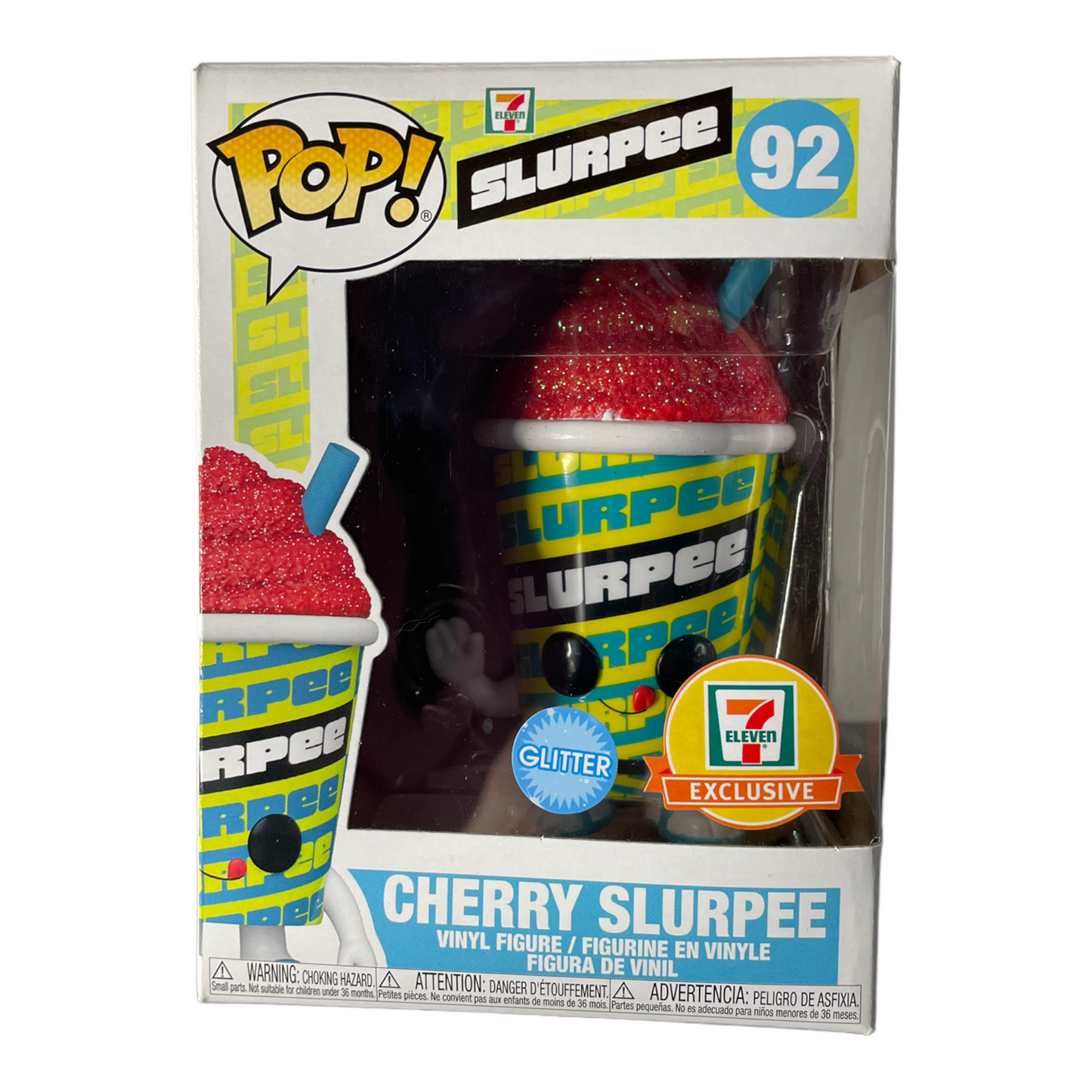 Cherry Slurpee Funko Pop 7 Eleven Glitter 92 Circle City Collectibles 7965