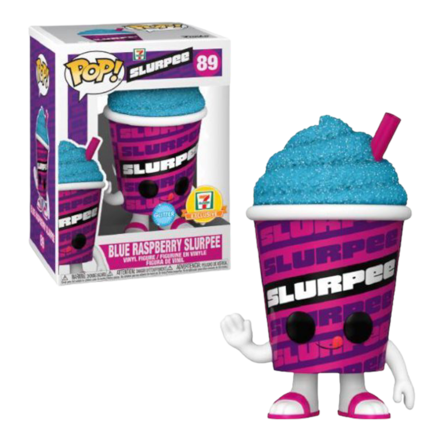 Blue Raspberry Slurpee Funko Pop 7 Eleven Glitter 89 Circle City Collectibles 9168