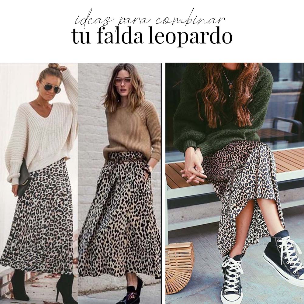 Cómo combinar una falda animal print – The Amisy Company