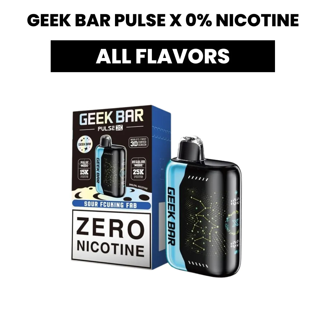 Geek Bar Pulse X Zero Nic