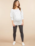 Secret Fit Belly French Terry Maternity Leggings - Motherhood