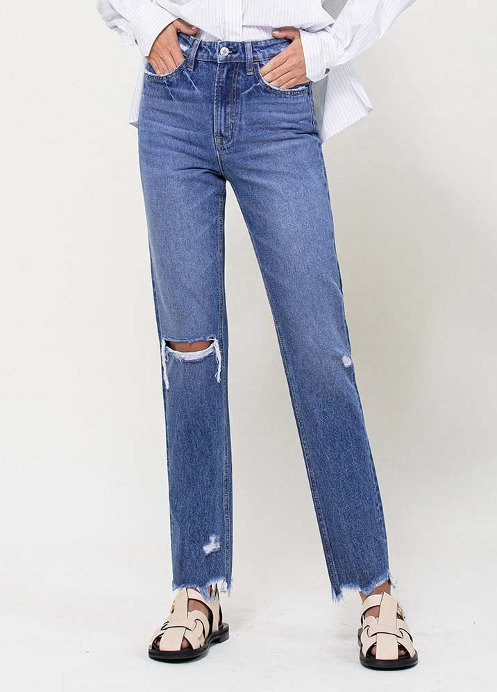 90S VINTAGE STRAIGHT JEANS