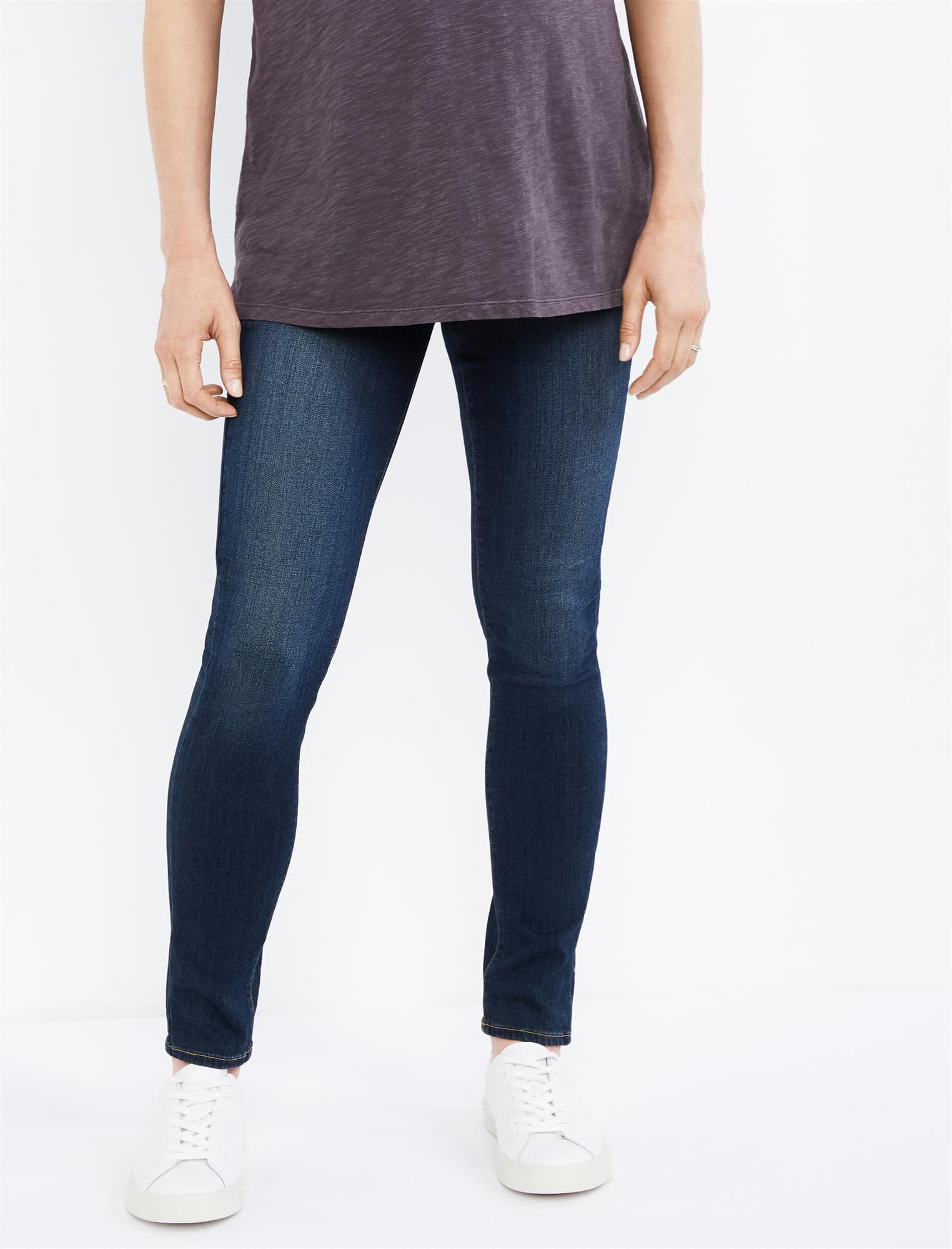 Paige Side Panel Verdugo Ultra Skinny Maternity Jeans