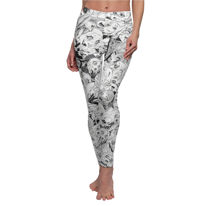 Women's Ahegao Leggings // Anime Bottoms — MoshimoDesign