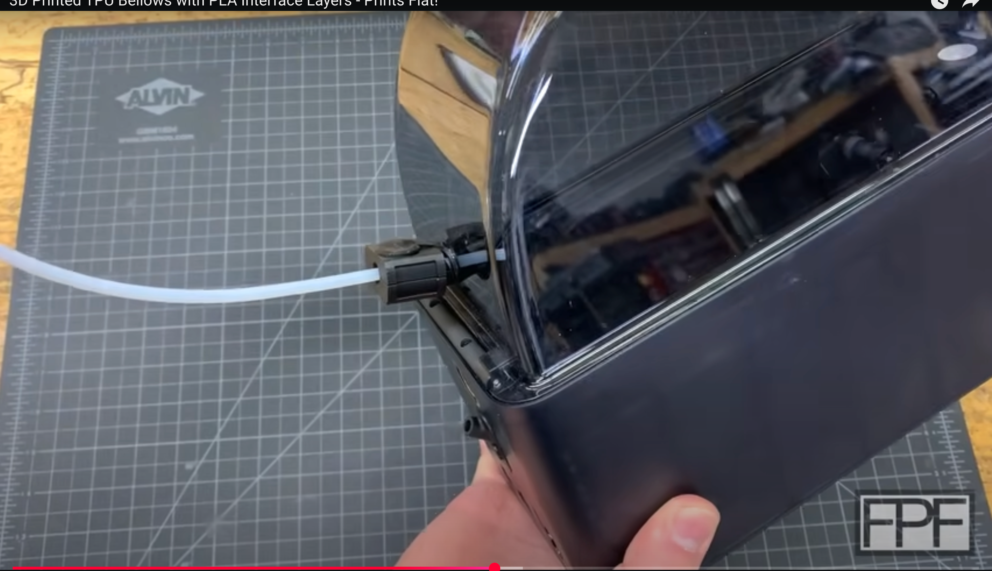 P8 TPU Printing Trick 4 AMS HT Tube Clamp