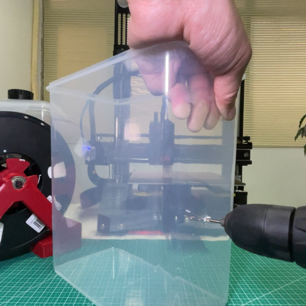 DIY suche pudełko na żarnik do drukarki 3D