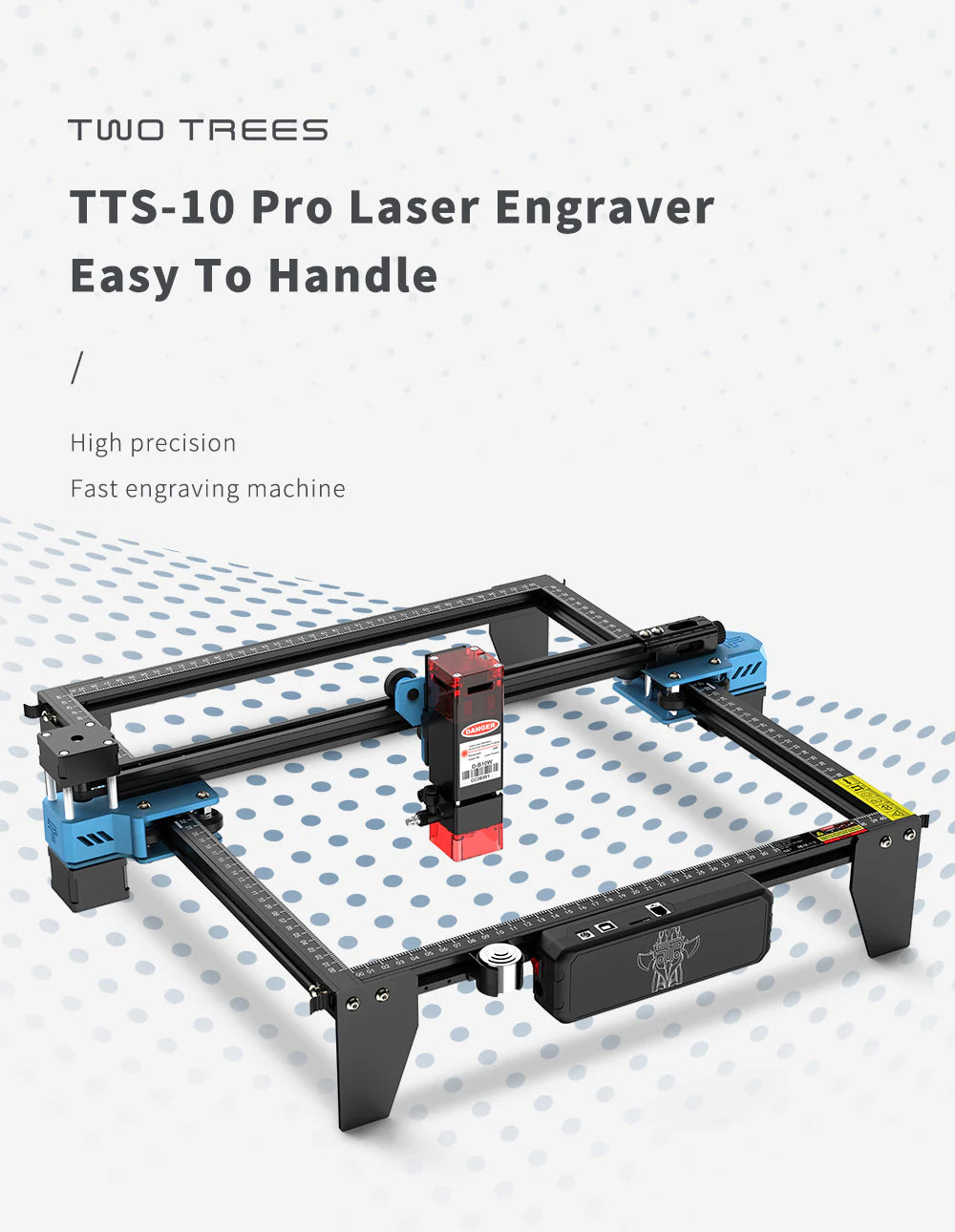 Twotrees TTS-10 Pro 10W Laser Engraver — Kingroon 3D