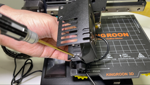 laser on Kingroon KP3S 3D printer