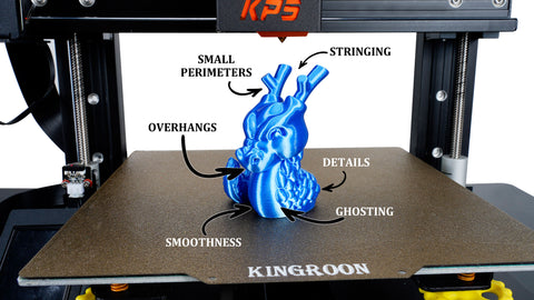 Kingroon KP3S PLA Cura-Profil