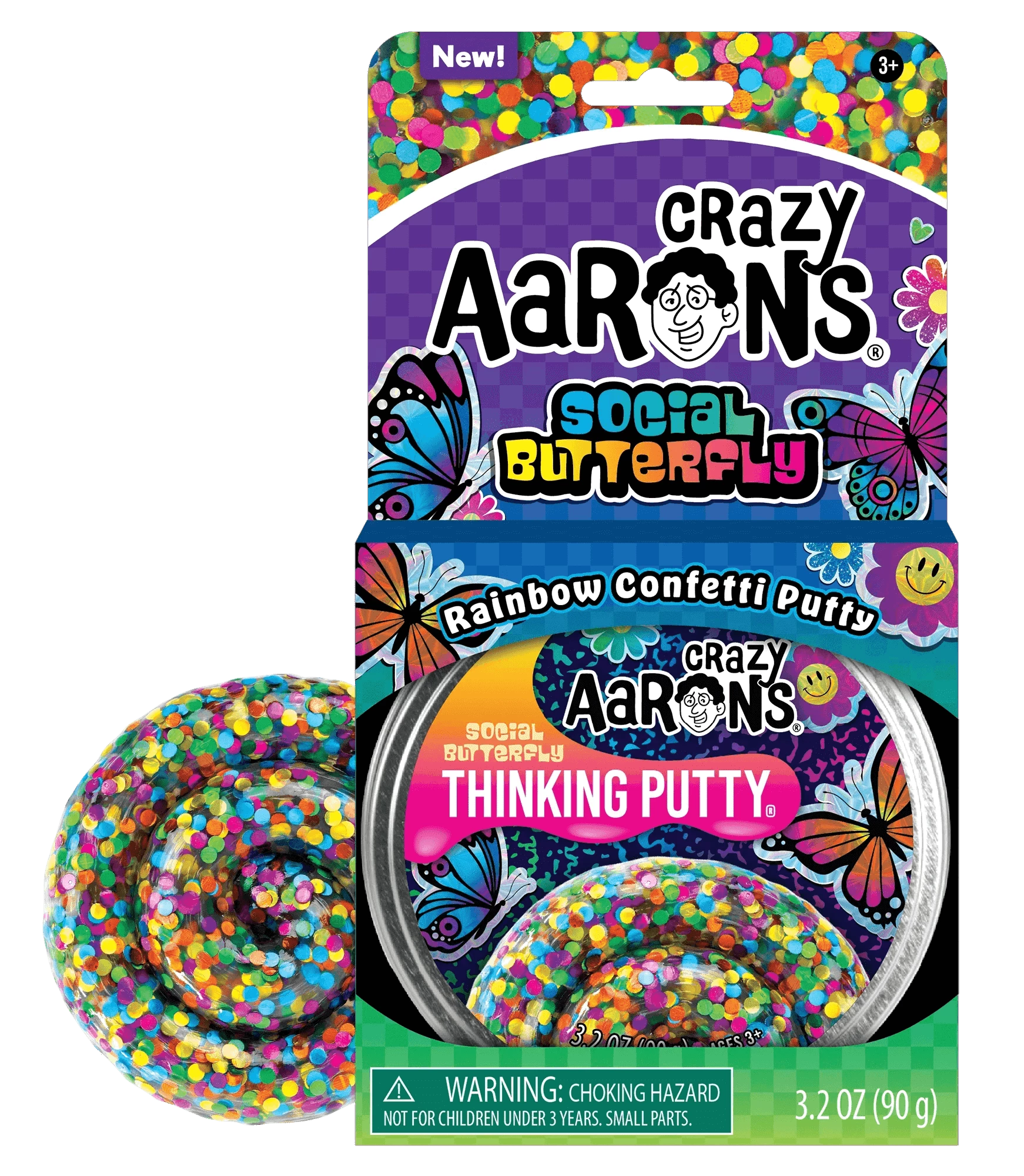 Crazy Aaron's Rainbow Shine Putty