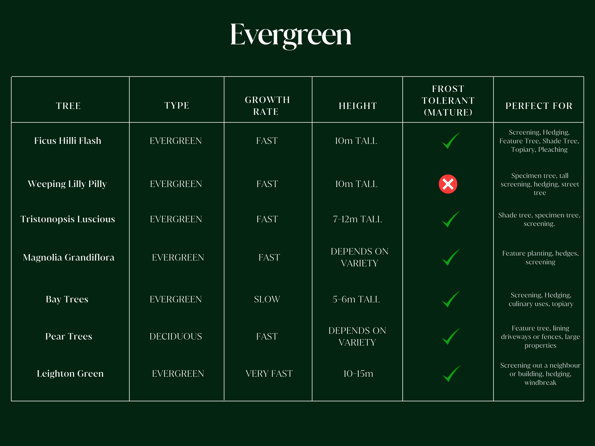 Hedging comparisons