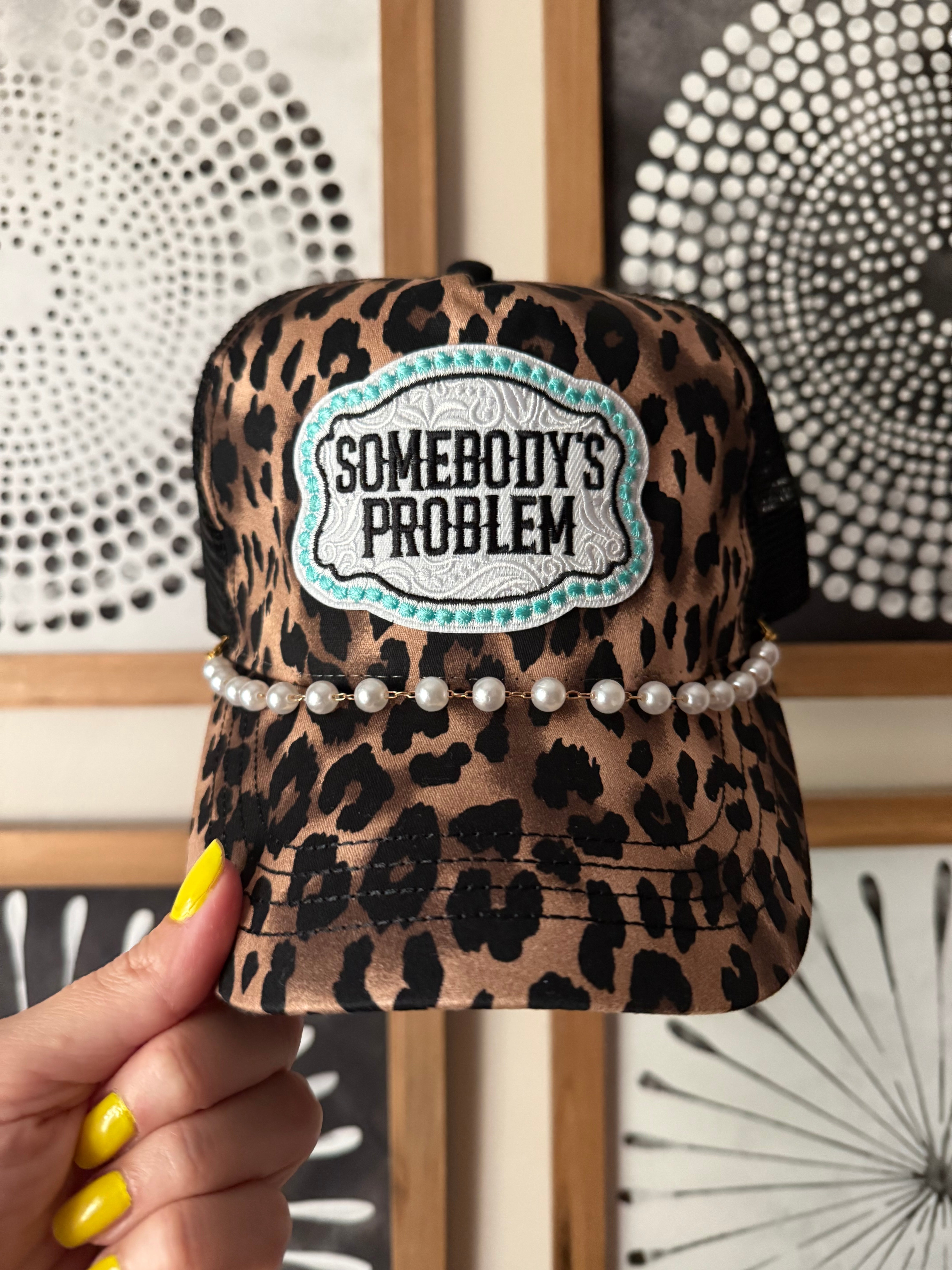 Somebody’s Problem Leopard Cap