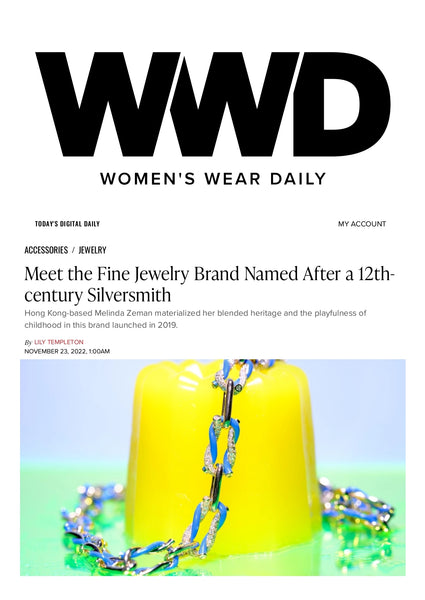 Meet the Fine Jewelry Brand Named After a 12th-century Silversmith - BOOCHIER x WWD - November 2022