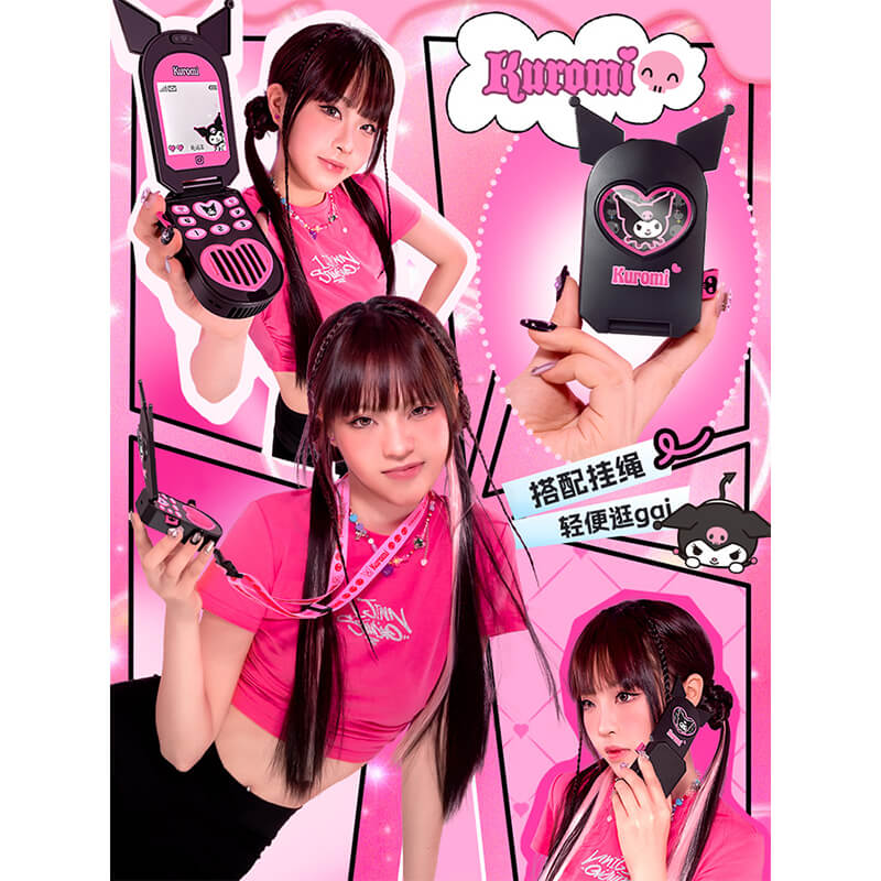 Y2K Kuromi Flip Phone Fan – kawaiienvy