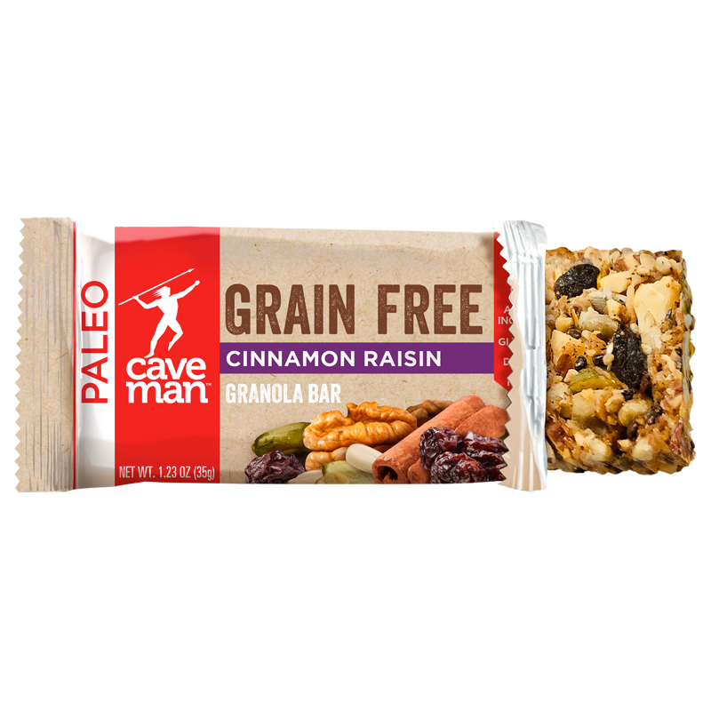 Image of Cinnamon Raisin Grain Free Granola Bars