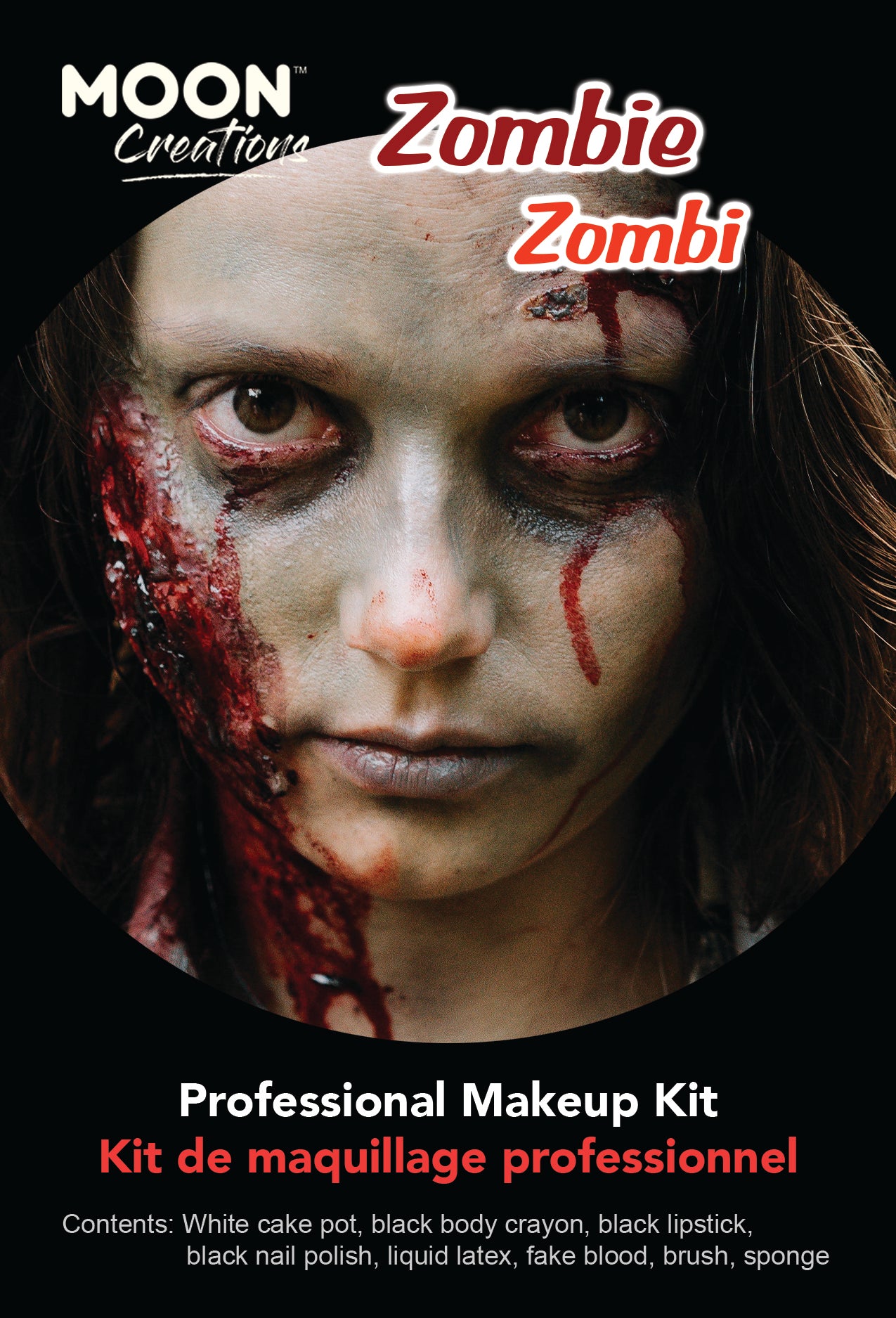 Zombie Face Makeup – Moon Makeup