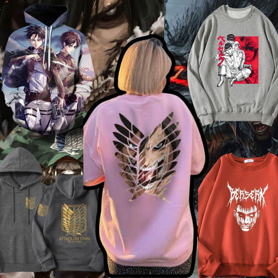 Hot Anime Hoodies: Attack on Titan and Berserk Edition - MAOKEI