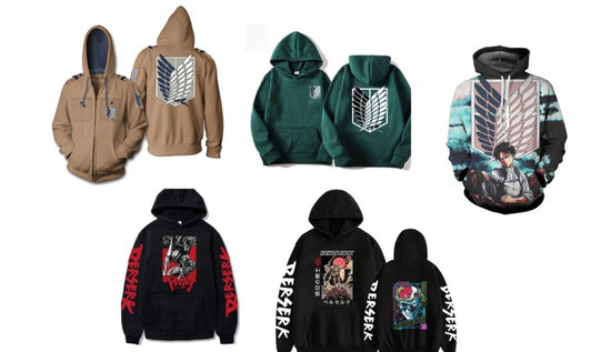 Hot Anime Hoodies: Attack on Titan and Berserk Edition - MAOKEI