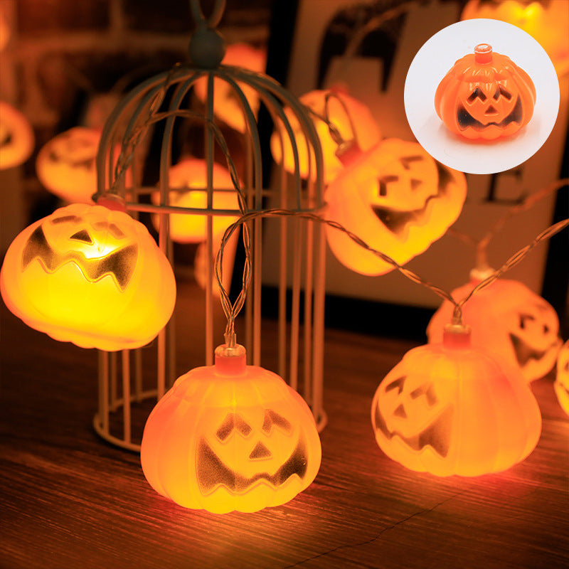 Halloween 3 Meters LED Light Strings Bats Witches Pumpkins Halloween Bulbs Creepy Light
