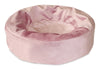 Bia Bed Royal Fluweel Overtrek Hondenmand Roze BIA-50R 50X50X12 CM ROND