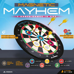 Magnetic dartboard