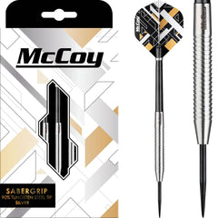 McCoy Sabergrip Silver Darts