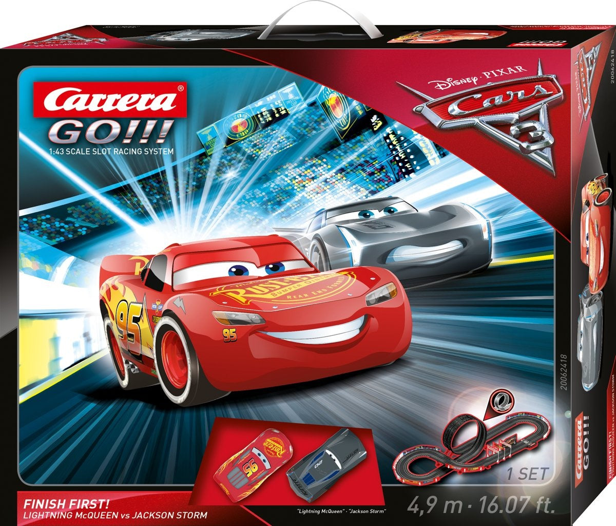 Disney Pixar Cars - Carrera Go! - Finish First - Ligtning McQueen vs.