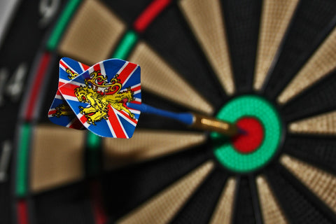 Dart in bulls eye