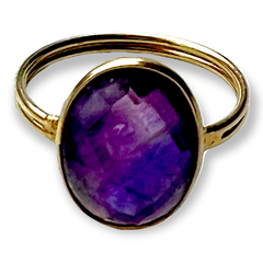 Amethyst Solitary Statement Ring - Sundara Joon