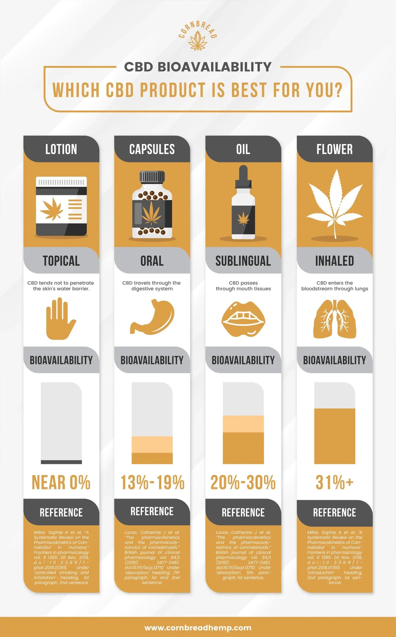 cbd oil vs cbd capsules infographic