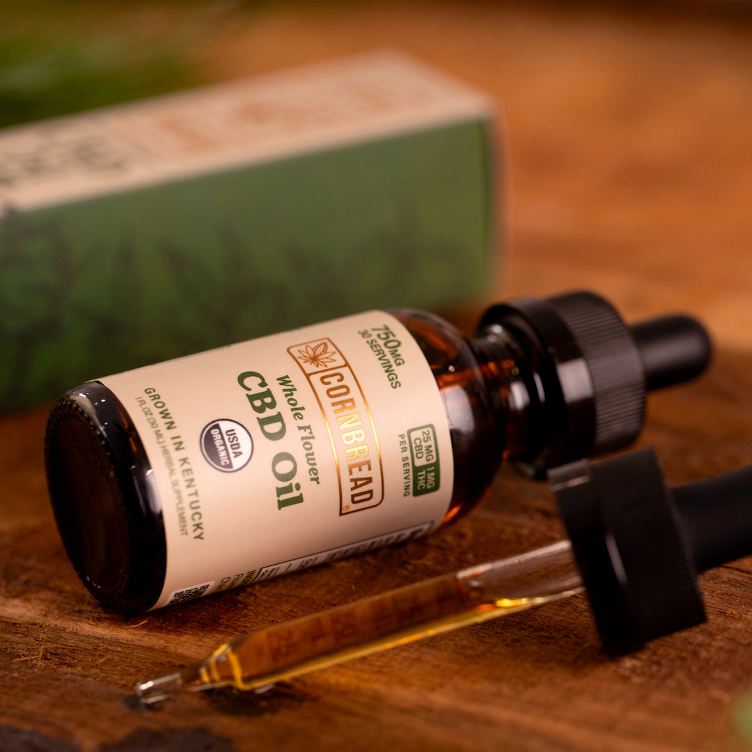 Fall Asleep With Full Spectrum CBD Oil From Cornbread Hemp