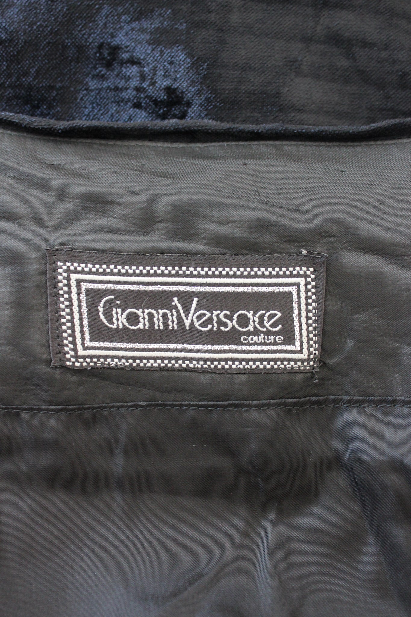 Gianni Versace Vintage Little Black Dress Rouge | Dedè Couture