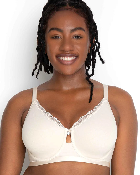 Cotton Luxe Front & Back Close Wire-Free Bra